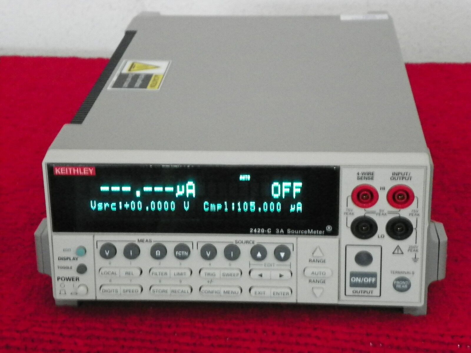 Keithley 2420-C High-Current SourceMeter w/Contact check (2 in stock) Keithley 2420-C High-Current SourceMeter w/Contact check (2 in stock)
